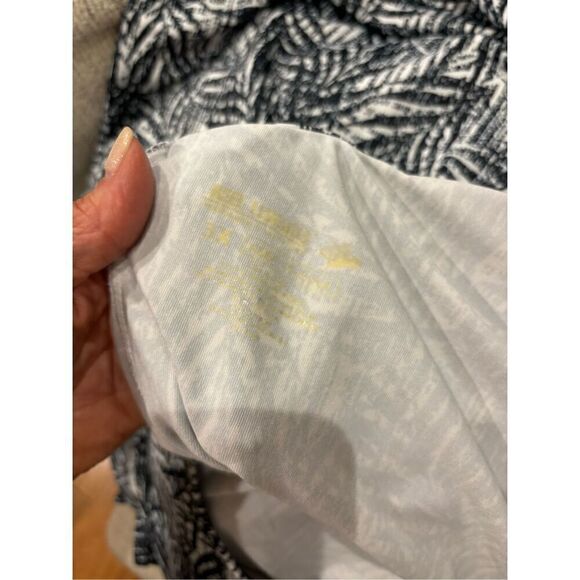 Reef 3X tropical print Navy white athletic dress - Picture 5 of 5